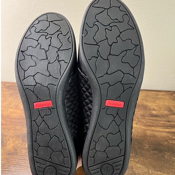 Firetrap Dr Domello Trainer Sneakers 9.5 Men Black Lace Up Shoes Quilted Comfort main image 10